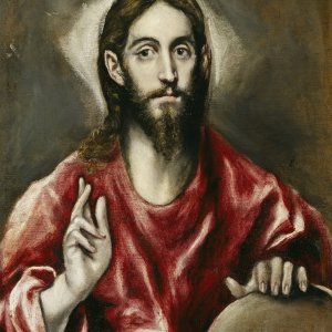 Картина Спаситель, 1608 - 1614 - Музей Прадо