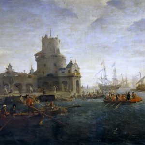 Картина Морской пейзаж - Музей Прадо