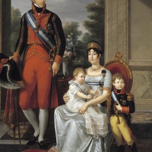Картина Семья короля Этрурии, 1804 - Музей Прадо