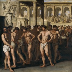 Картина Гладиаторы, 1640 - Музей Прадо