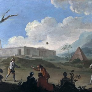 Картина Игры с мячом, 1796 - Музей Прадо