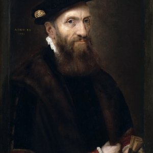 Картина Знатный мужчина сорока восьми лет, 1555 - Музей Прадо