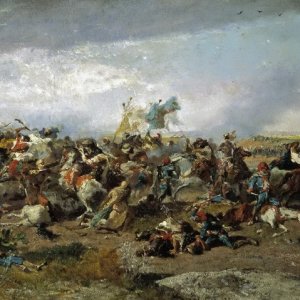Картина Битва при Вад-Расс, 1862 - 1863 - Музей Прадо