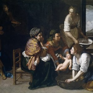 Картина Рождение Иоанна Крестителя, 1635 - Музей Прадо