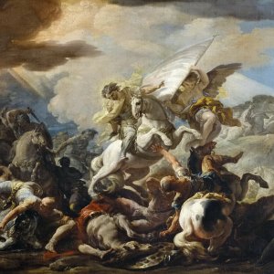 Картина Битва при Клавихо, 1756 - Музей Прадо