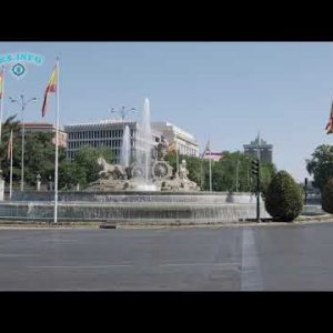 Видео - Площадь Сибелес в Мадриде
