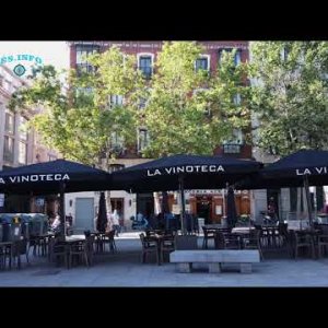 Видео - Площадь Святой Анны в Мадриде