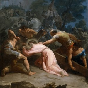Картина - Путь на Голгофу, 1754 - Музей Прадо