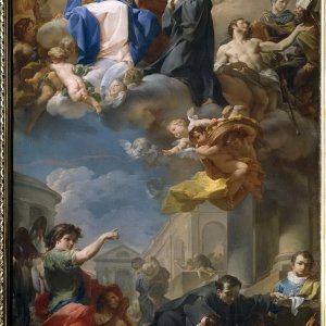 Картина - Триумф святого Иоанна Божьего, 1740 - Музей Прадо