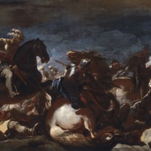 Картина №1 - Битва при Сен-Кантене, 1693 - Музей Прадо