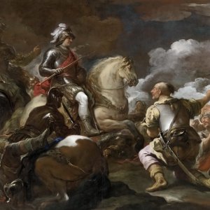 Картина - Взятие крепости, 1697-1700 - Музей Прадо
