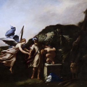 Картина - Жертвоприношение Исаака, 1655 - Музей Прадо