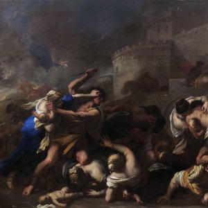 Картина - Избиение младенцев, 1663 - Музей Прадо