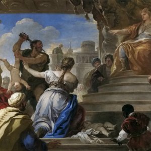 Картина - Суд Соломона, 1694 - 1695 - Музей Прадо