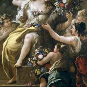 Картина - Флора, ок.1697 - Музей Прадо