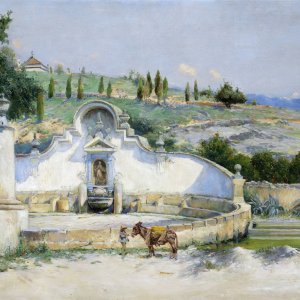 Картина - Ла Фуэнте де Сан-Паскуаль - Музей Прадо