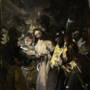 Картина - Взятие Христа под стражу, 1798 - Музей Прадо