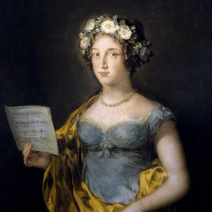 Картина - Герцогиня Абрантес, 1816 - Музей Прадо