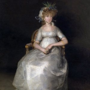 Картина - Графиня Чинчон, 1800 - Музей Прадо