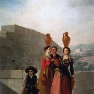 Картина - Девушки с кувшинами, 1791 - 1792 - Музей Прадо