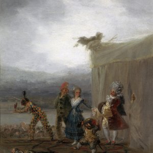 Картина - Комедианты, 1793 - 1794 - Музей Прадо