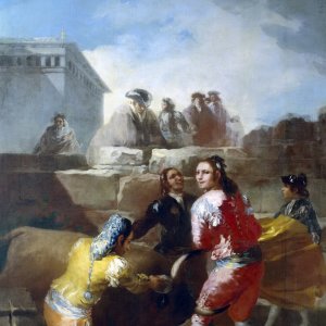 Картина - Коррида, 1778 - 1779 - Музей Прадо