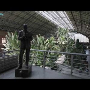 Видео - Станция Аточа в Мадриде (Estación de Atocha en Madrid)