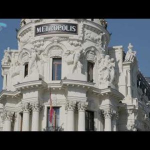 Видео - здание «Метрополис» в Мадриде