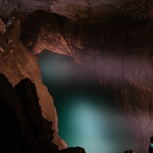 Фото №10 - Карстовая пещера с озером в Новоафонской пещере в Абхазии