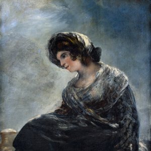 Картина - Молочница из Бордо, 1825 - 1827