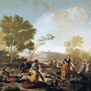 Картина - Пикник, 1776