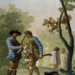 Картина - Рыболов, 1775