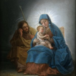 Картина - Святое семейство, 1787