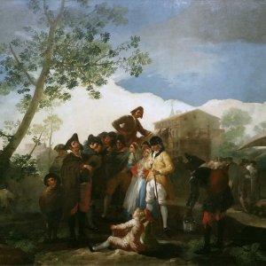Картина - Слепой гитарист, 1778