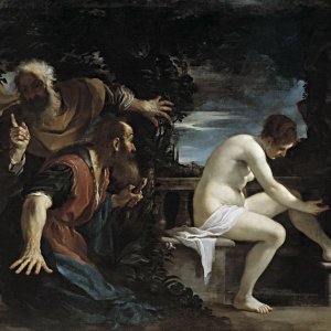 Картина - Сусанна и старцы, 1617