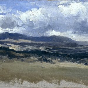 Картина №1 - Горный пейзаж, 1872