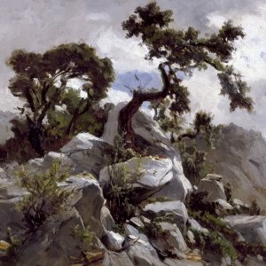Картина №3 - Горный пейзаж, 1874