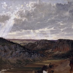 Картина - Горы в Арагоне, 1872