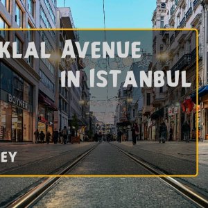 Видео - Улица Истикляль в Стамбуле (Турция)