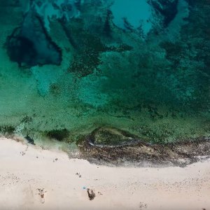Видео 4K c Дрона - Пляж Ламбра на острове Ла Грасиоса