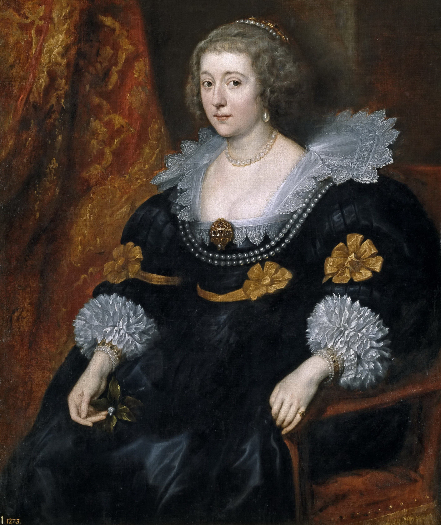Картина Амалия ван Сольмс-Браунфельс, 1631 - 1632 - Музей Прадо