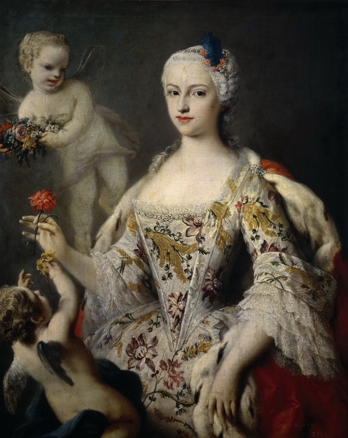 Картина Антония Мария Фернанда де Бурбон-Фарнезе, инфанта Испании, 1750 - музей Прадо