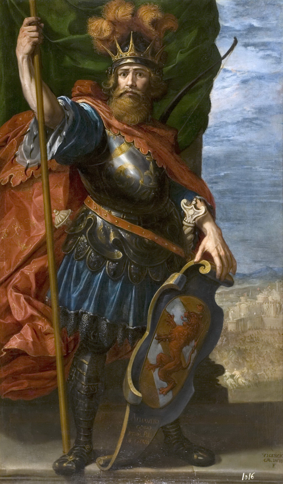 Картина Атаульф, король вестготов, 1634 - 1635 - музей Прадо