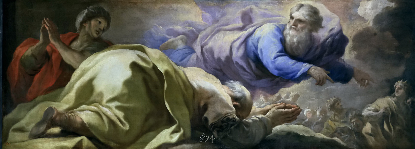 Картина - Авраам дает Богу обет, 1696 - Музей Прадо