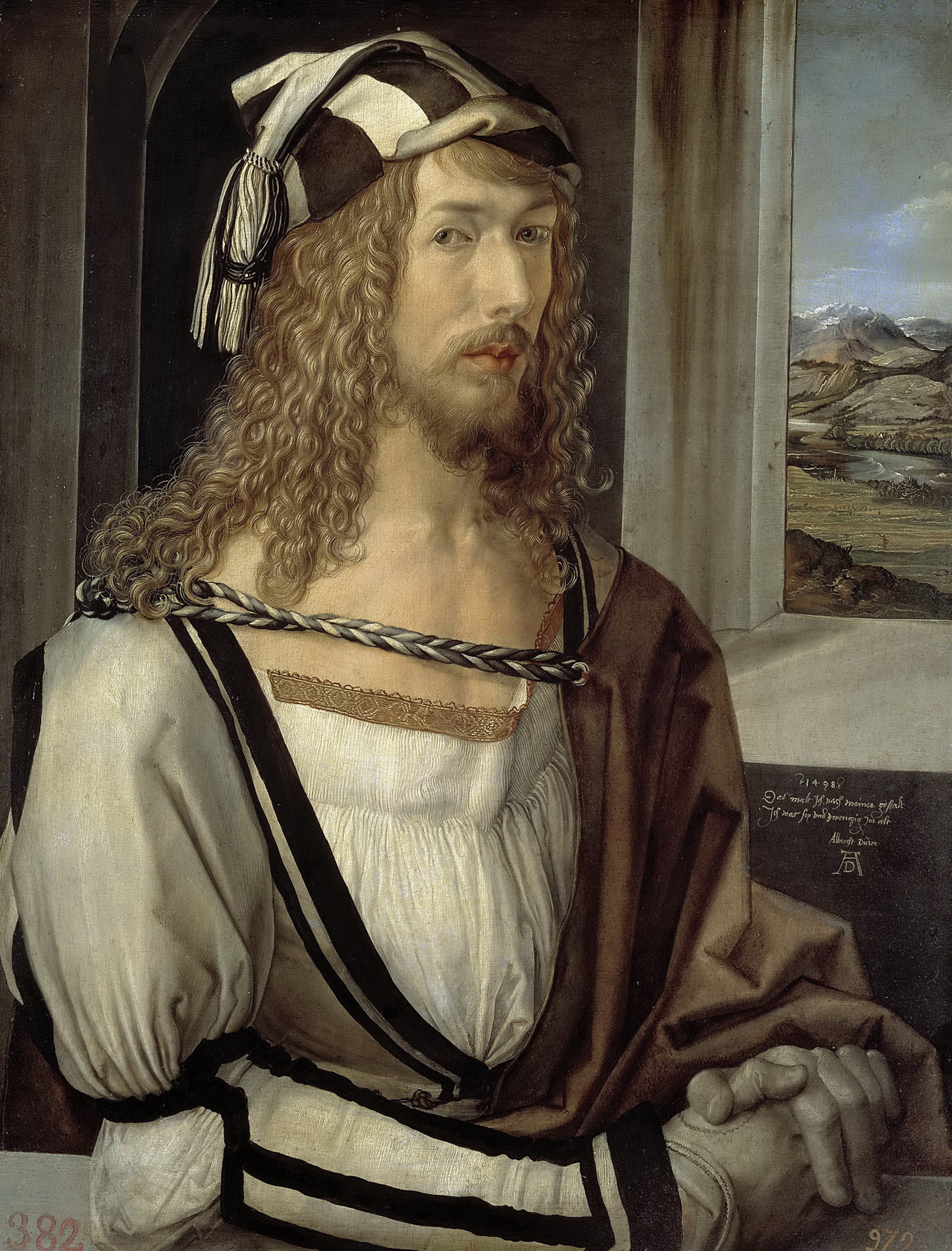 Картина Автопортрет, 1498 - Музей Прадо