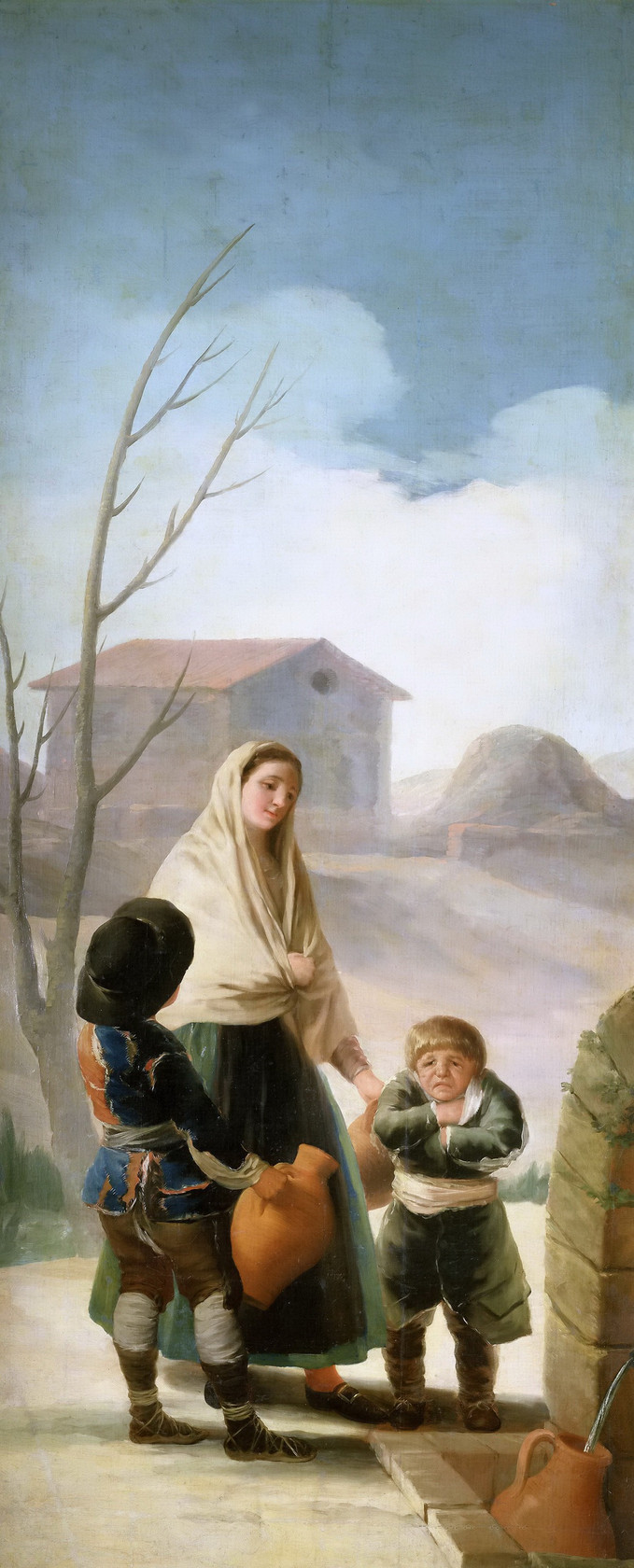 Картина - Бедняки у источника, 1786 - 1787 - Музей Прадо