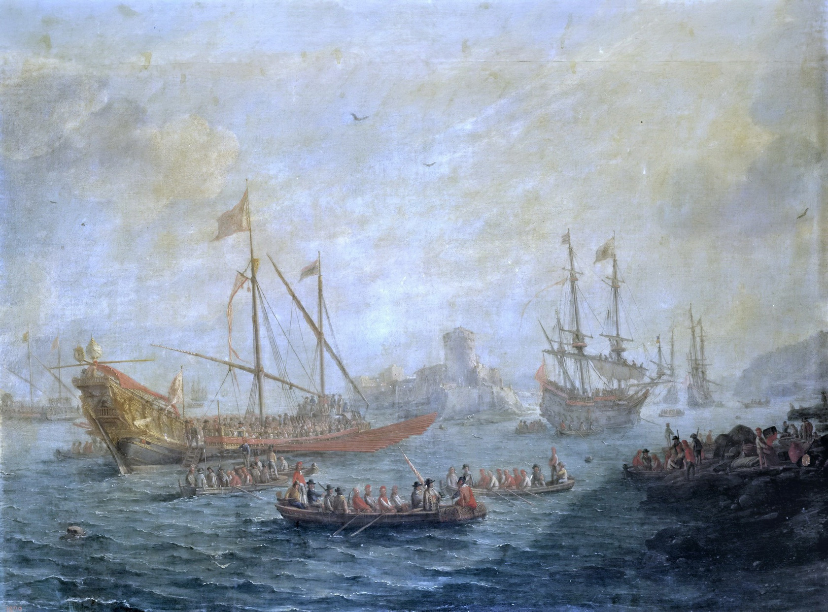 Картина Береговой пезаж, 1649 - Музей Прадо