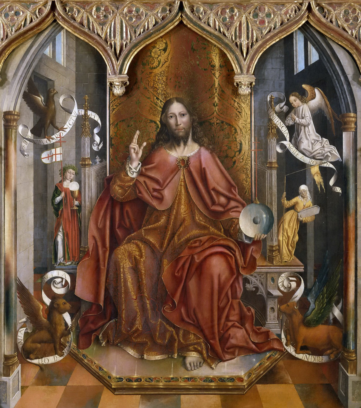 Картина Благословение Христово, 1494 - 1496 - Музей Прадо