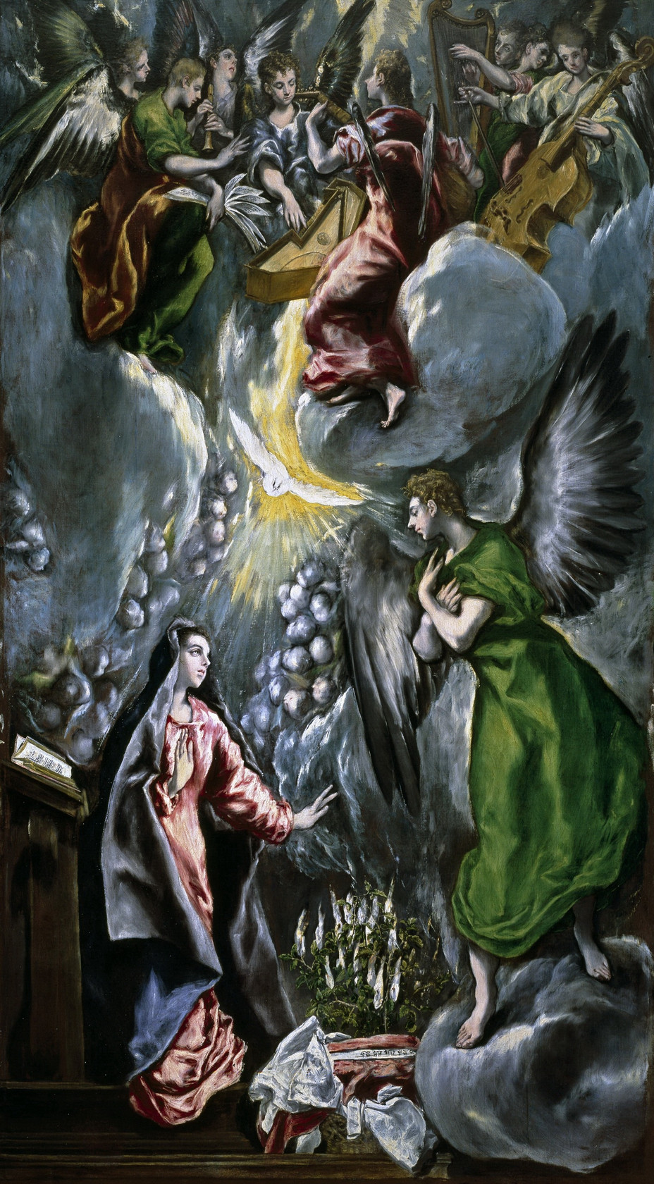 Картина Благовещение, 1597 - 1600 - Музей Прадо