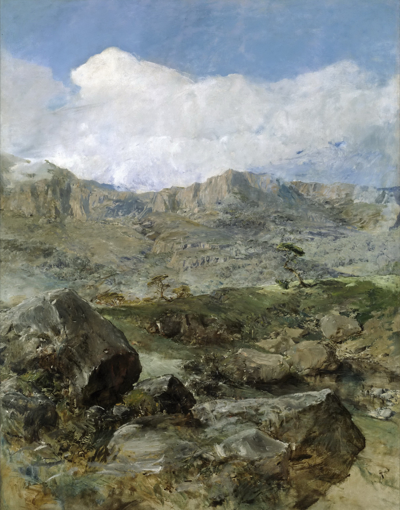Картина Большой пейзаж (Арагон), 1900 - Музей Прадо